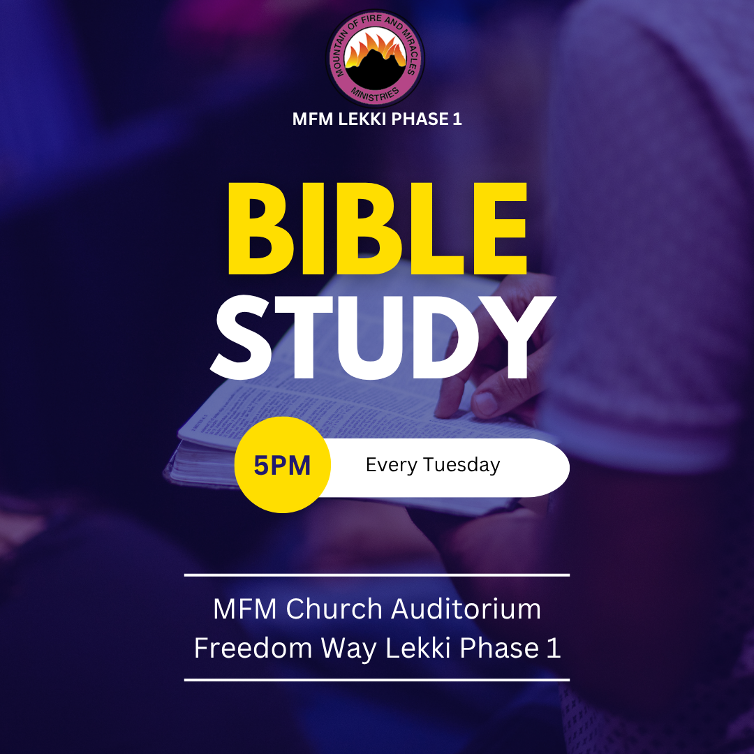 bible study at mfm lekki