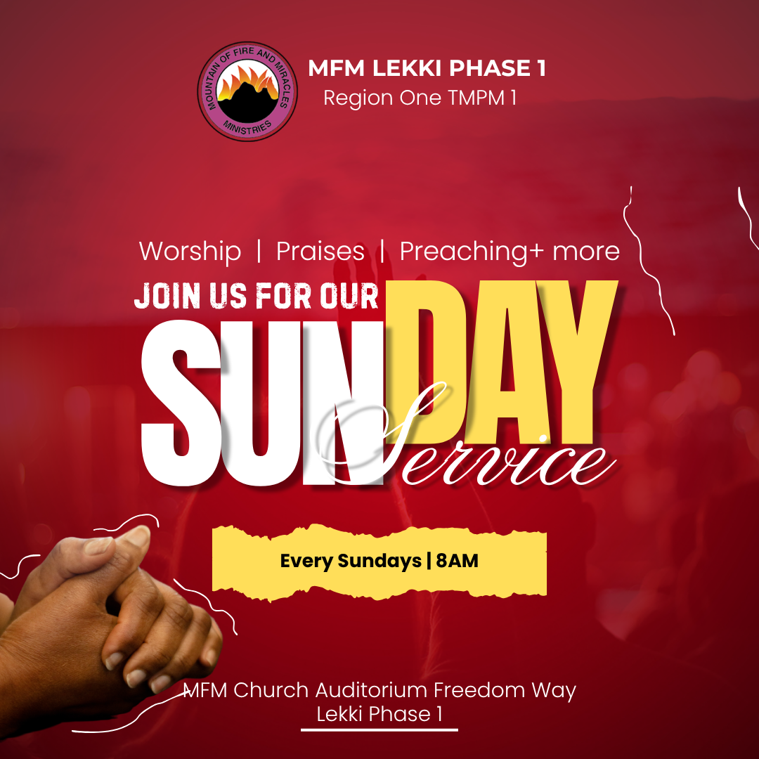 sunday service at mfm lekki